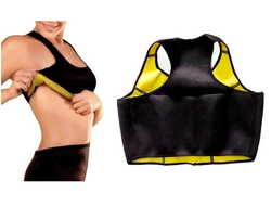 Майка для похудения и занятий спортом, стильная и модная, помогает скинуть лишние килограммы легко.