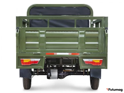 Электротрицикл Rutrike D4 Next 1800 60V1200W зеленый