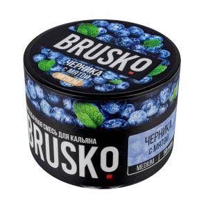 Кальянная Смесь Brusko Черника Мята 50 гр