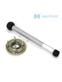 Опора концевая Nautflex рулевого троса, алюминий (аналог S.40)