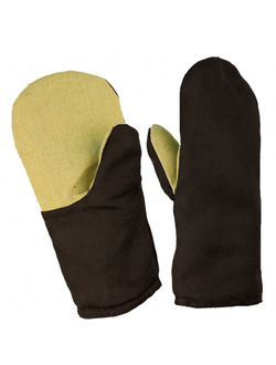 Рукавицы утепленные,наладонник брезент(480г)