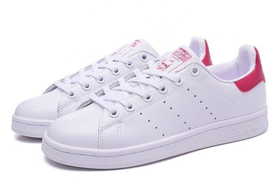 Adidas Stan Smith Белые с красным