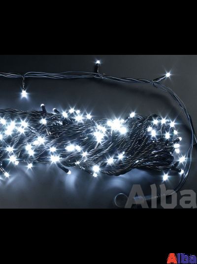 БЕЛАЯ гирлянда Нить 20 м, 220В, ДИНАМИКА
