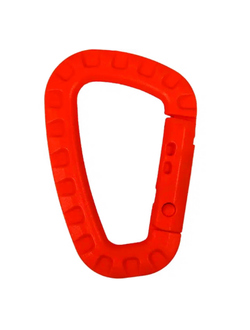 Карабин «Дружба», D-образный, 83 мм, пластик, (ДА-920)