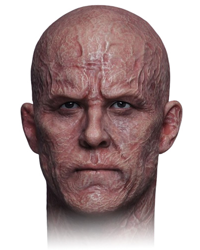 Скульпт (голова) Дэдпул без маски ("Дэдпул и Росомаха") - 1/6 The Bald (PT-SP88) - PRESENT TOYS