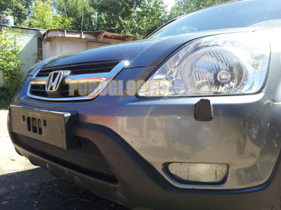 Защита радиатора Honda CR-V II 2002-2004 black