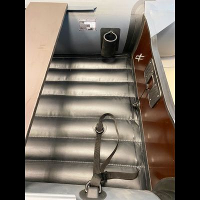 Моторная лодка ДИКИЙ 380 НДНД серый