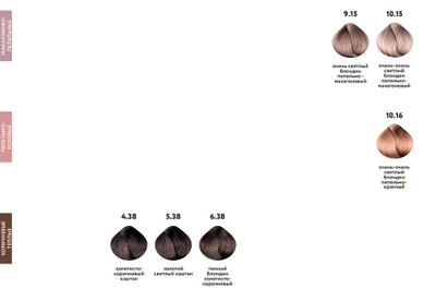 360 HAIR PROFESSIONAL PERMANENT HAIRCOLOR Перманентный краситель для волос, 100 мл