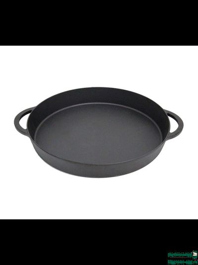 Сковорода чугунная для гриля Big Green Egg, круглая, 2 ручки, D 36 см, 127846