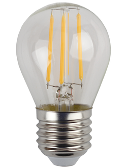 Светодиодная филаментная лампа ЭРА F-LED P45-7w-827-E27 2700K/4000K/Frozed