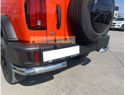 Защита заднего бампера угловая d76 для Tank 300 2023-