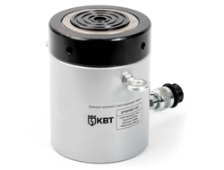 Домкрат грузовой с фиксирующей гайкой ДГ-50П50Г серия ПРОФИ с пружинным возвратом штока