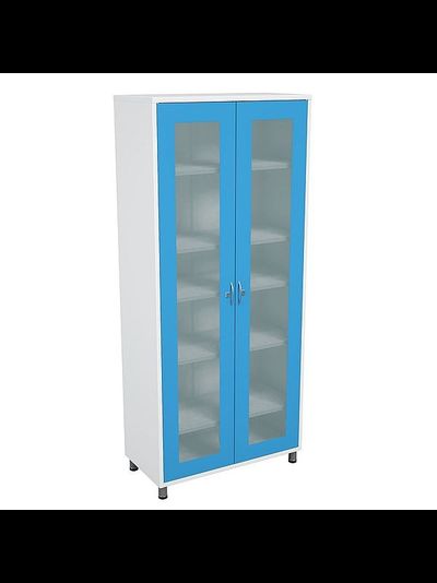 Шкаф-витрина медицинский металлический ШВМр-2.1