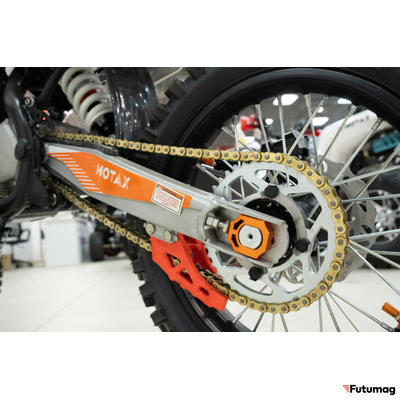 Питбайк MOTAX MX 125 Белый-оранжевый