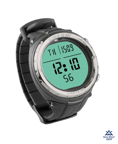Компьютер подводный CRESSI CARTESIO WATCH/COMPUTER, черный металл