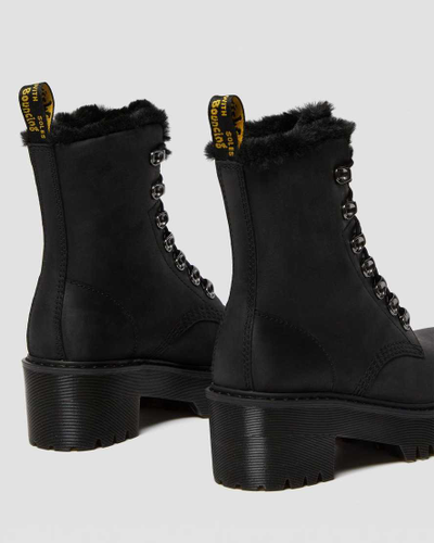 DR. MARTENS LEONA PLATFORM FAUX