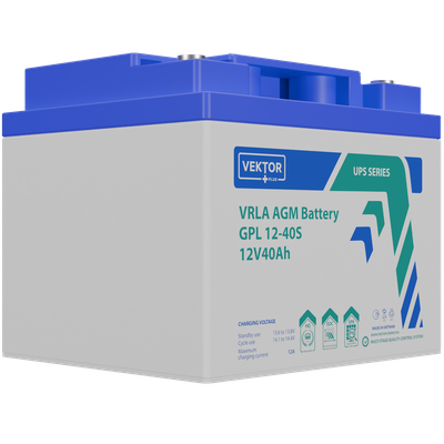 Аккумулятор свинцово-кислотный GPL 12-40