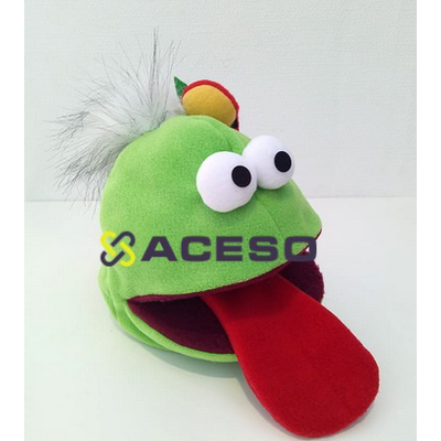 Логопедическая игрушка Логопедик Зеленый (управляется рот и язык)