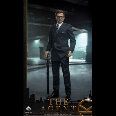 Гэри "Эггси" Анвин (Kingsman: Секретная служба) - Коллекционная ФИГУРКА 1/6 The Agent (PT-sp47) - PRESENT TOYS