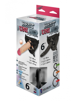 ПОЯС BEST UNI STRAP С 2 НАСАДКАМИ 6" И 6" 531303RU