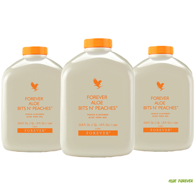 Гель алоэ вера трай пэк с персиком Try Pack Forever Aloe Bits N Peaches