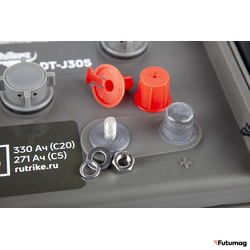 Тяговый WET аккумулятор Rutrike DT-J305 (J305H-AC) 6V215A/H C3