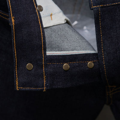Джинсы =Brave Star= Strongman 16.5oz 'Blue Blood' Selvage Denim