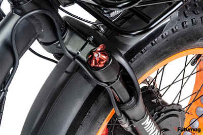 Электровелосипед Minako F11 Dual Оранжевый