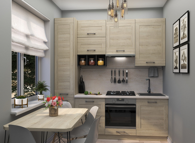 Композиция Модульной кухни Дублин