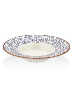 Тарелка глубокая d 28 см 480 мл для пасты, для супа Edera Bone