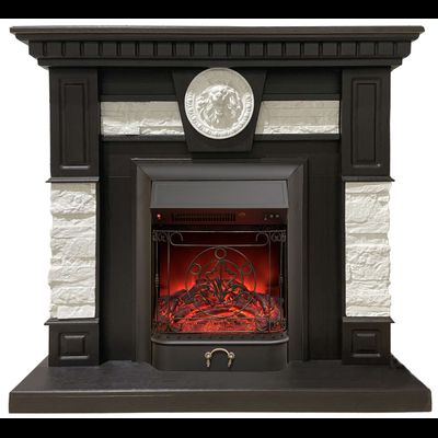 Электрокамин Порту BL M2 с очагом Majestic