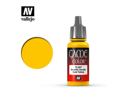 Vallejo: Краска акриловая Game Color 72.007 "Gold Yellow"