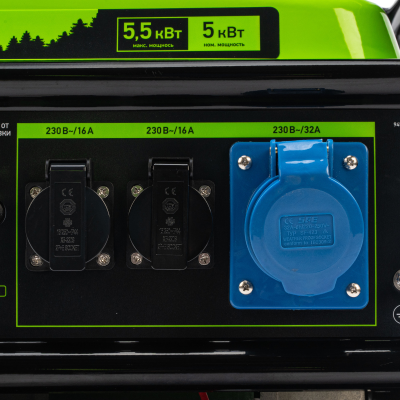 Генератор бензиновый Сибртех БС-6500Э