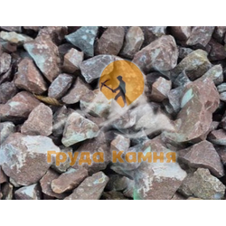 Розовая мраморная крошка, фракция 20-40 мм