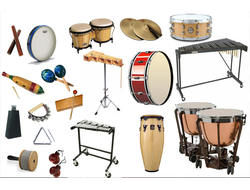 Перкуссия, шумовые и народные инструменты