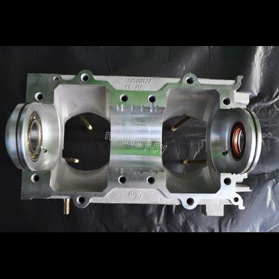 Комплект 2: дополнительный подшипник коленвала в обойме с сальником + обойма с сальником для картера РМЗ-640