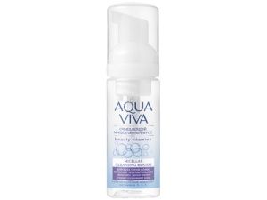 Romax Мицеллярный Мусс Очищающий для всех типов кожи Aqua Viva, 150мл