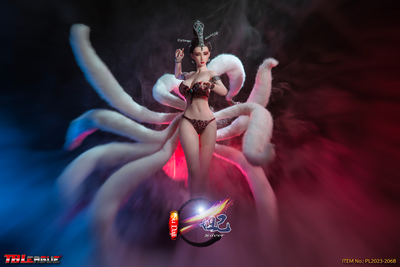 Лиса-оборотень Да Цзи (серебряная версия) - КОЛЛЕКЦИОННАЯ ФИГУРКА 1/6 Su Daji Silver (PL2023-206B) - TBLeague