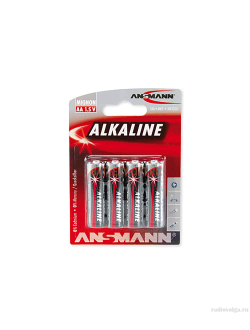 Элемент питания Ansmann red LR6 BL-4 (80)(400)
