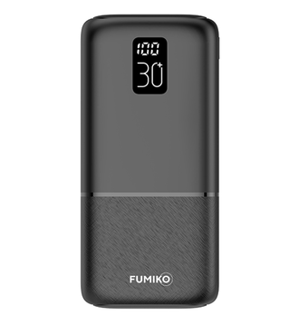 Внешний аккумулятор FUMIKO PB12 30000 мАч черный