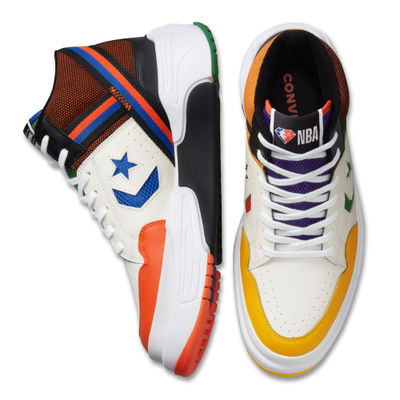 Кроссовки Конверс  Weapon Cx Nba 75Th Anniversary Hi Top Sneakers 172657C купить в Москве