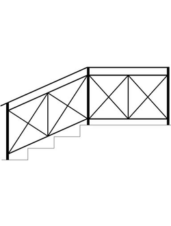 Перила сварные ПС-11