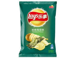 Чипсы LAYS со вкусом Водорослей нори 70гр (22 шт) пакет