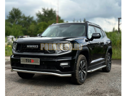 Пороги с площадкой 60,3 мм ТСС для Haval H7 2024-