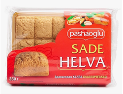 pashaoglu арахисовая халва классическая, 250 гр