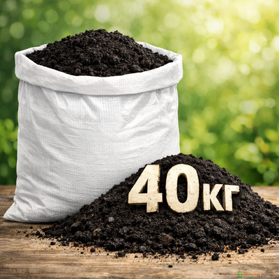 Чернозем в мешках 40кг