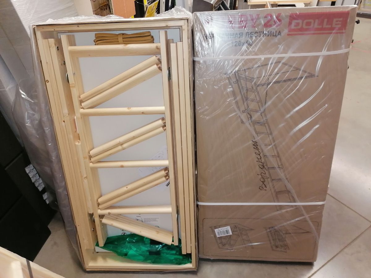 Состав чердачной лестницы Dolle Hobby 26