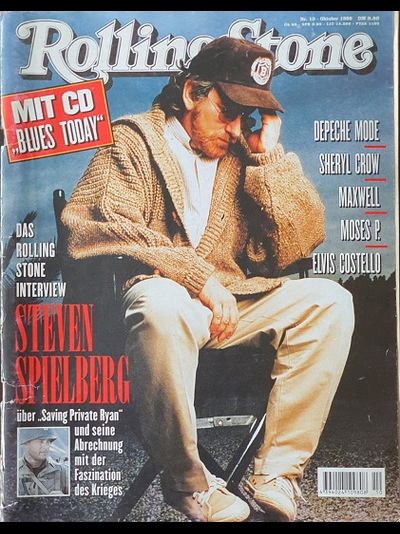 Rolling Stone Germany Magazine October 1998 Steven Spielberg Cover, Иностранные журналы, Intpress