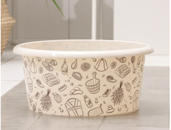 Таз "Русская банька" 15 л