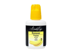 Ремувер гелевый с ароматом Банана 15 мл Beauty eyes